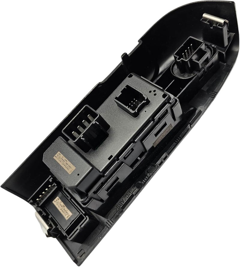 SWITCHDOCTOR Window Master Switch, Black Bezel, Mirror, & Lock Assembly for 2010-2013 Silverado & GMC Sierra (Without Power Folding Mirrors, Crew, Extended Cab) - Image 2
